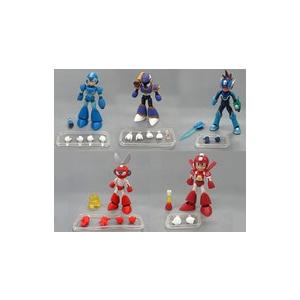 中古食玩 トレーディングフィギュア 全5種セット 「66アクションダッシュ ロックマン2」