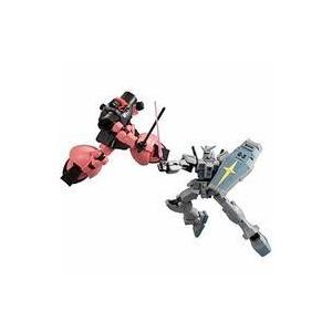 中古食玩 トレーディングフィギュア 機動戦士ガンダム Gフレーム G-3ガンダム＆シャア専用リック ドム プレミアムバ