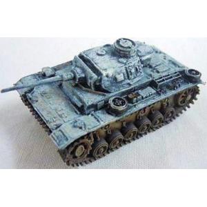 中古食玩 ミニカー 118.III号戦車J型 後期型(冬季迷彩) 「ワールドタンクミュージアム シリ...