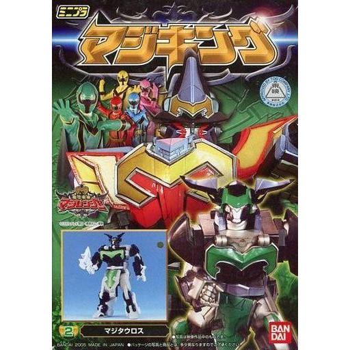 中古食玩 プラモデル 2.マジタウロス 「ミニプラ 魔法戦隊マジレンジャー マジレンジャーロボシリー...