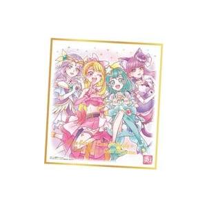 中古食玩 雑貨 キュアアース＆キュアバタフライ＆キュアミルキー＆キュアマカロン 「プリキュア 色紙A...