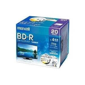 中古BD-R 日立マクセル 録画用BD-R 25GB 4倍速 20枚パック [BRV25WPE.20...