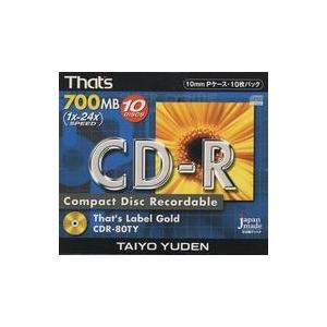 中古CD-R 太陽誘電 Thatsデータ用CD-R 700MB 24倍速 10枚パック