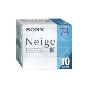 中古MDディスク 録音用ミニディスク Neige 74分 10Pack [10MDW74NED]｜駿河屋Yahoo!店