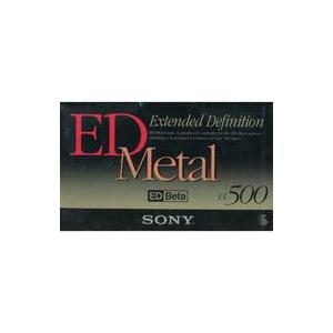 中古ベータマックステープ ソニー ベータ用テープ ED Metal EL-500[EL-500B]