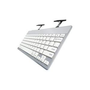 中古タブレット端末 マグレックス タブレット専用アームスタンド内蔵Bluetoothキーボード (ホワイト) [MKU9000-WH]｜suruga-ya