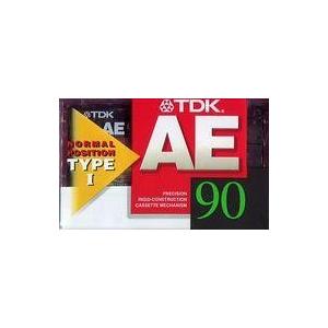 中古家電サプライ TDK オーディオカセットテープ AE90 90分 [AE-90F]