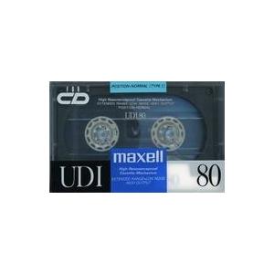 中古家電サプライ 日立マクセル オーディオカセットテープ UDI 80分 [UDI80(D)]
