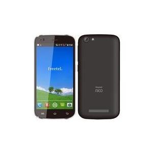 中古携帯電話 freetel スマートフォン nico (SIMフリー/ブラック)[FT141B-N...