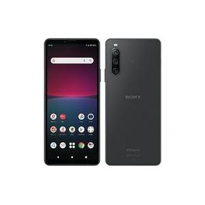 中古携帯電話 スマートフォン Xperia 10 IV SO-52C (ブラック) [ASO4809...