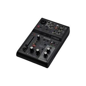 中古デジタル楽器 YAMAHA ライブストリーミングミキサー (ブラック) [AG03MK2 B]｜suruga-ya