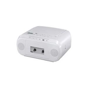 W TY-CDM2 東芝 ホワイト CDラジオカセットレコーダー
