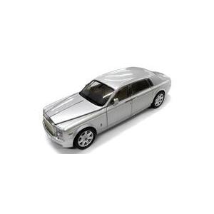 中古ミニカー 1/18 ロールス ロイス ファントム EXTENDED WHEEL BASE(シルバ...