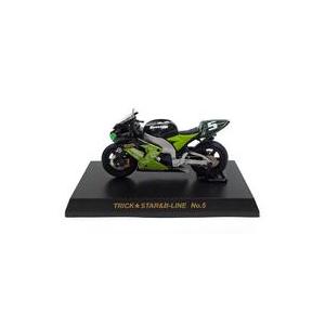中古ミニカー 1/32 KAWASAKI ZX-10R TRICK★STAR＆B-LINE No.5...