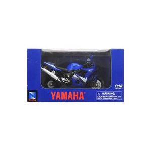 中古ミニカー 1/18 YAMAHA YZF-R6 2005(ブルー×ブラック) [67063]