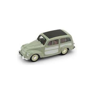 中古ミニカー 1/43 フィアット 500C BELVEDERE 1951 クローズド(グリーン×ラ...