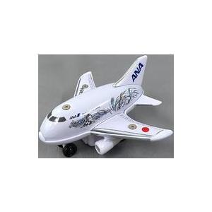 中古ミニカー ミニプルバック飛行機 鬼滅の刃ジェット 参 #JA745A 鬼滅