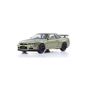 新品ミニカー 1/43 日産 スカイライン R34 GT-R VスペックII Nur(ミレニアムジェ...