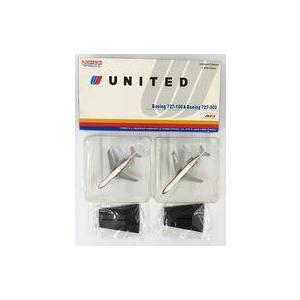 中古ミニカー 1/400 UNITED Boeing727-100 #N7004U＆Boeing72...