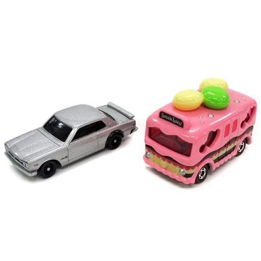 中古トミカ トミカ 45周年記念 日産スカイライン 2000GT-R KPGC10(シルバー)＆バー...