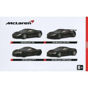 京商 1/64 マクラーレン 4種セット マットブラック MP4-12C GT3 P1