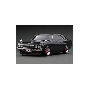中古ミニカー 1/18 Nissan Laurel 2000SGX C130(メタリックブラック×グ...