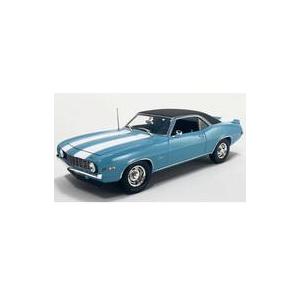 新品ミニカー 1/18 シボレー カマロ Z/28 1969年 ビニールTOP(ブルー) [A180...