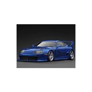 新品ミニカー 1/18 Toyota Supra (A80) TRD 3000GT(ブルーメタリック...