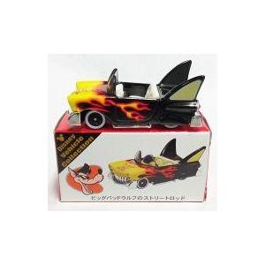中古ミニカー 三匹の子ぶた ビッグバッドウルフのストリートロッド(ブラック×イエロー) 「トミカ デ...
