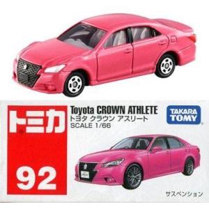 中古トミカ トヨタ クラウン アスリート(ピンク) 「ポケットトミカ Vol