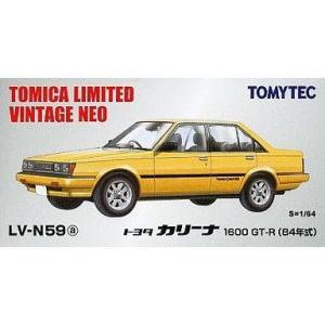 中古ミニカー 1/64 LV-N59a トヨタ カリーナ 1600 GT-R(84年式) イエロー ...