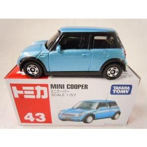 新品 トミカ 43 ミニクーパー (ブリスター)青TOMY 240001031751 : mini
