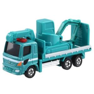 トミカ赤箱 30 日野レンジャー重機搬送車(初回特別仕様) : ミニカー
