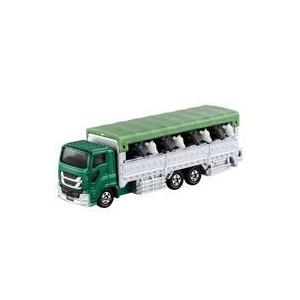 中古トミカ いすゞ エルフ 佐川急便トラック ハイブリッド(シルバー