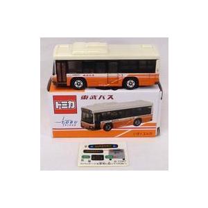 中古ミニカー 1/136 東武バス いすゞ エルガ(ホワイト×オレンジ) 「トミカ」