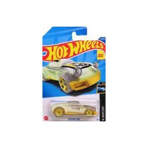 中古ミニカー 1/64 LIGHTNIN’ BUG #45(ホワイト×イエロー×ブラック) 「Hot Wheels X-RAYCERS」