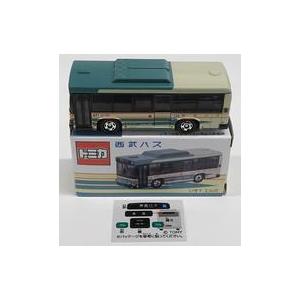中古トミカ 1/141 西武バス いすゞ エルガ(グリーン×ベージュ/中国製