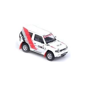 新品ミニカー 1/64 Mitsubishi パジェロ エボリューション ”RALLIART”(ホワ...