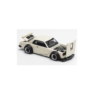 中古ミニカー 1/64 SKYLINE GT-R V8 DRIFT WHITE [PR640113]