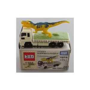中古トミカ いすゞ ギガ 恐竜運搬車ティラノサウ...の商品画像