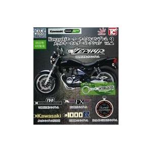 新品カプセルトイ Kawasakiモーターサイクルエンブレム メタル