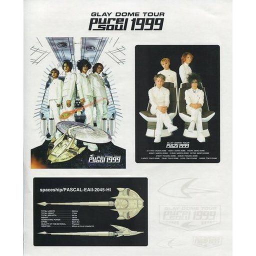 中古シール・ステッカー(男性) GLAY ステッカー 「GLAY DOME TOUR pure so...
