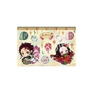 中古シール・ステッカー 炭治郎＆禰豆子(誕生花ver.) ステッカー 「鬼滅の刃」