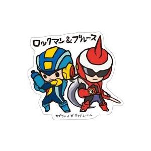 シール ステッカー ロックマン＆ブルース CAPCOM×B-SIDE LABEL ステッカー