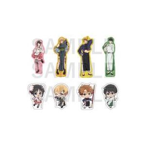 中古シール・ステッカー 集合 ダイカットステッカーセット(8枚セット) 「花は咲く、修羅の如く アニ...