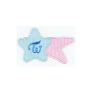 中古シール・ステッカー TWICE ランダムワッペンステッカー 星(ブルー) 「TWICE