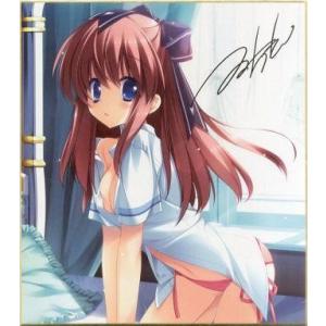 中古紙製品(キャラクター) 布志名香乃梨 るちえ先生描き下ろし複製サイン色紙 「南十字星恋歌」 ソフ...