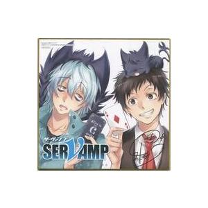 中古紙製品(キャラクター) 真昼＆クロ 原作田中ストライク描き下ろし複製色紙 「Blu-r