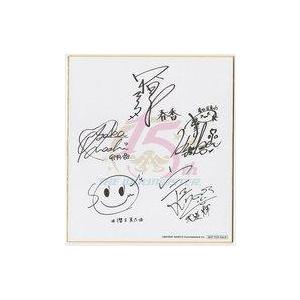 中古紙製品 キャスト複製サイン入り色紙 「アイドルマスター15周年記念 公式額装プリモアート」 購入...