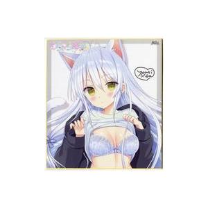 中古紙製品 海野宮子 結城リカ描き下ろしみゃーこ色紙 「PCソフト フタマタ恋愛」 ソフマップ応援キ...
